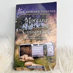 🔵 Paperback fiction BOOK “Montana Cold Case Conspiracy”